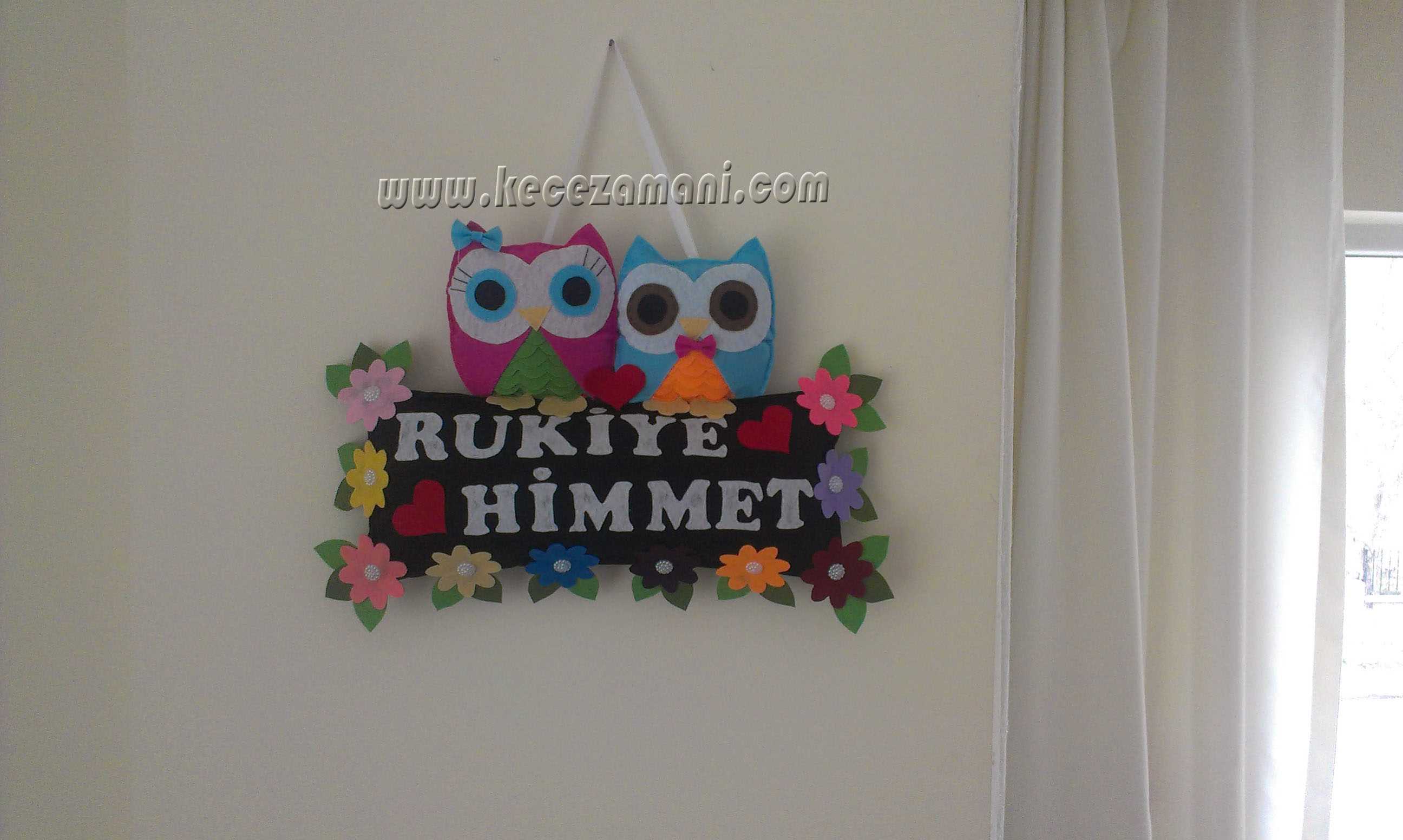 Baykuş Kapı Süsü