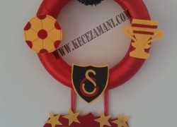 Keçe 4 Yıldız Galatasaray Kapı Süsü