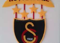 Keçe Galatasaray Kapı Süsü 4 Yıldız