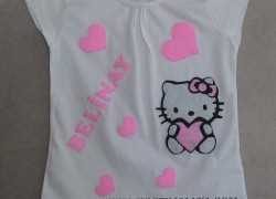 Keçe Hello Kitty Tişört(Pembe)