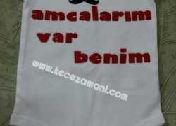 Keçe Amcalara Özel İşlemeli Zıbın