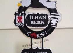 Keçe Beşiktaş Kapı Süsü(İlhan Berk)