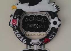 Keçe Beşiktaş Kapı Süsü(Kartal Yuvası)