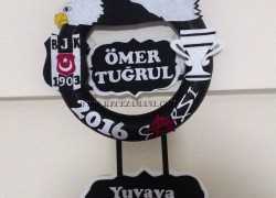 Keçe Beşiktaş Kapı Süsü(Ömer Tuğrul)