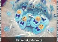 Keçe Kundaklı Bebek Şekeri