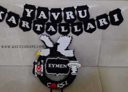 Keçe Beşiktaş Kapı Süsü(Eymen)