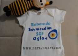 Keçe İşlemeli Süt Oğlan Zıbın