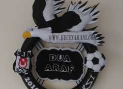 Keçe Beşiktaş Kabartmalı Kapı Süsü(Dua&Araf)