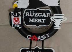 Keçe Beşiktaş Kapı Süsü(Rüzgar Mert)