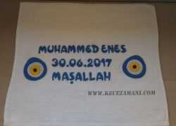 Keçe İşlemeli Sünnet Havlusu(Muhammed Enes)