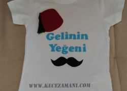 Keçe İşlemeli Tişört (Gelinin Yeğeni)