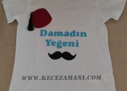 Keçe İşlemeli Tişört (Damadın Yeğeni)