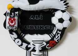 Keçe Beşiktaş Kabartmalı Kapı Süsü(Ali Çubukçu)