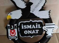 Keçe Beşiktaş Kapı Süsü(İsmail Onat)