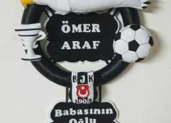Keçe Kabartmalı Kapı Süsü (Ömer Araf)