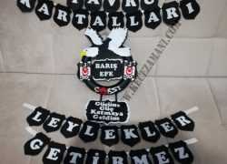 Keçe Beşiktaş Kapı Süsü(Barış Efe)