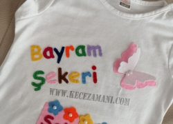 Keçe Bayram Tişörtü Rengarenk
