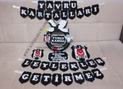 Keçe İşlemeli Beşiktaş Kapı Süsü(Yusuf kartal)
