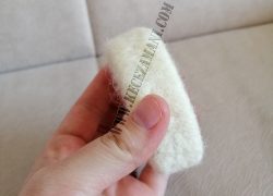 Keçe İğneleme Sabun Uğur Böceği