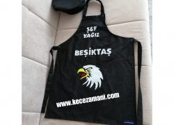 Keçe Beşiktaş mutfak önlüğü (Yağız)