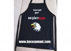 Keçe İşlemeli BJK Mutfak Önlüğü(Sevtap Şef)