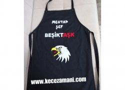 Keçe İşlemeli Beşiktaş Mutfak Önlüğü(Mehtap Şef)