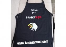 Keçe İşlemeli Mutfak Önlüğü (Turna Şef)