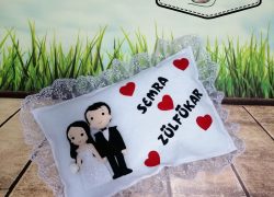Gelin – Damat Düğün Yastık(Semra – Zülfükar)