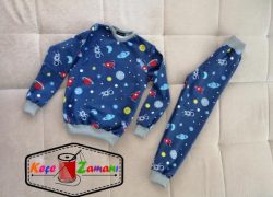 Pijama Takımı Uzay Desen
