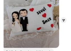 Memnuniyet (Gelin-Damat Yastık)